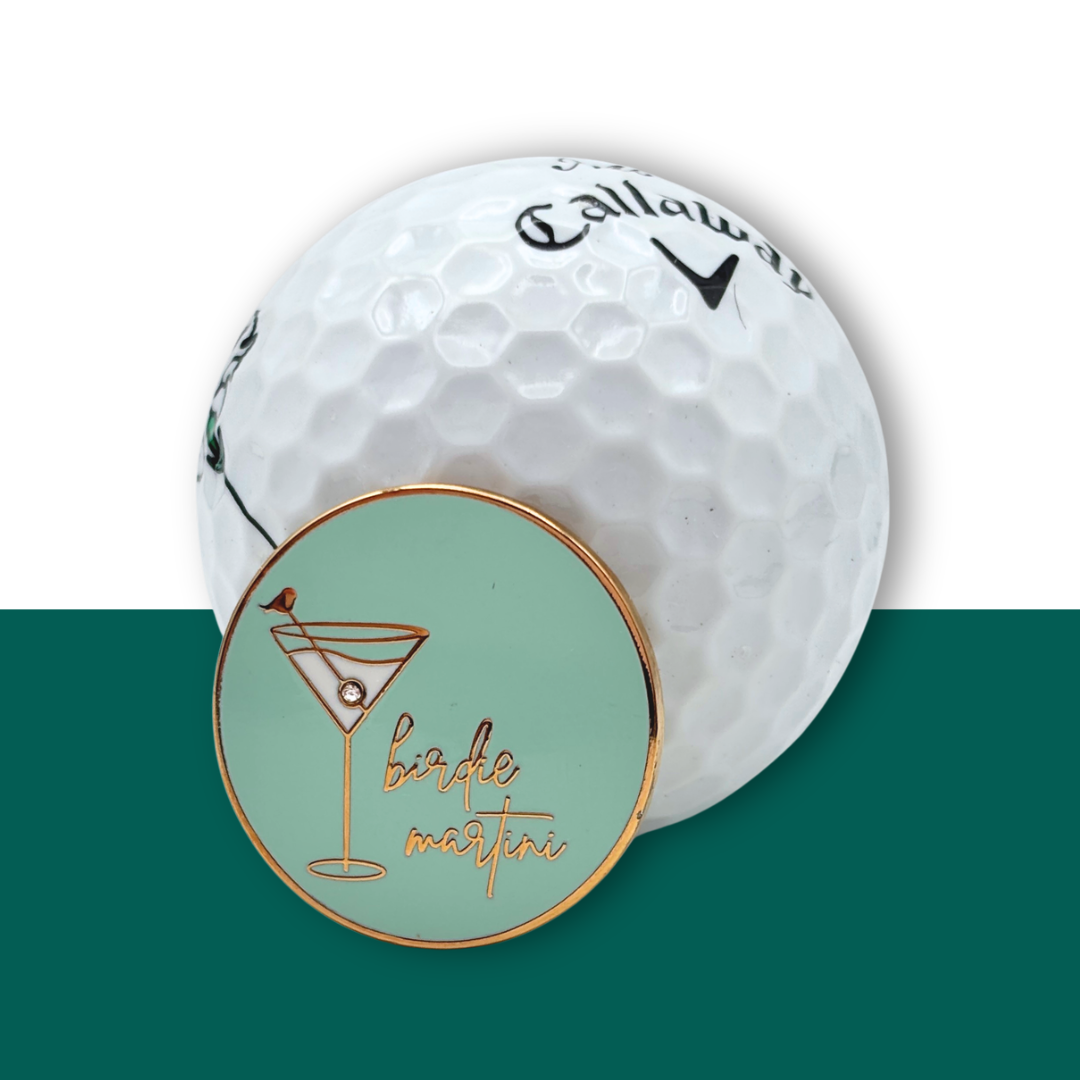 Birdie Martini Ball Marker