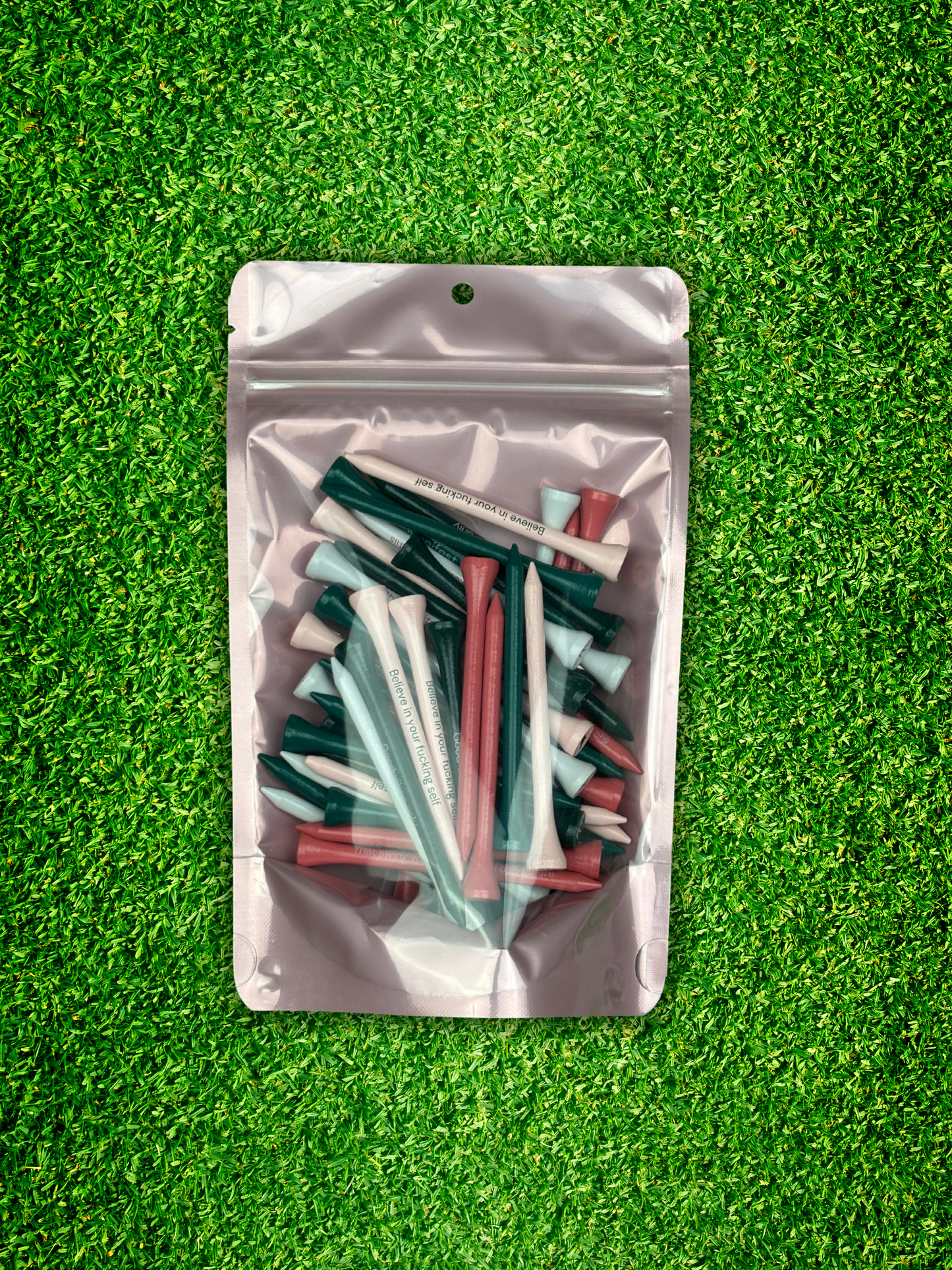 Confidence Golf Tees - 50 Pack