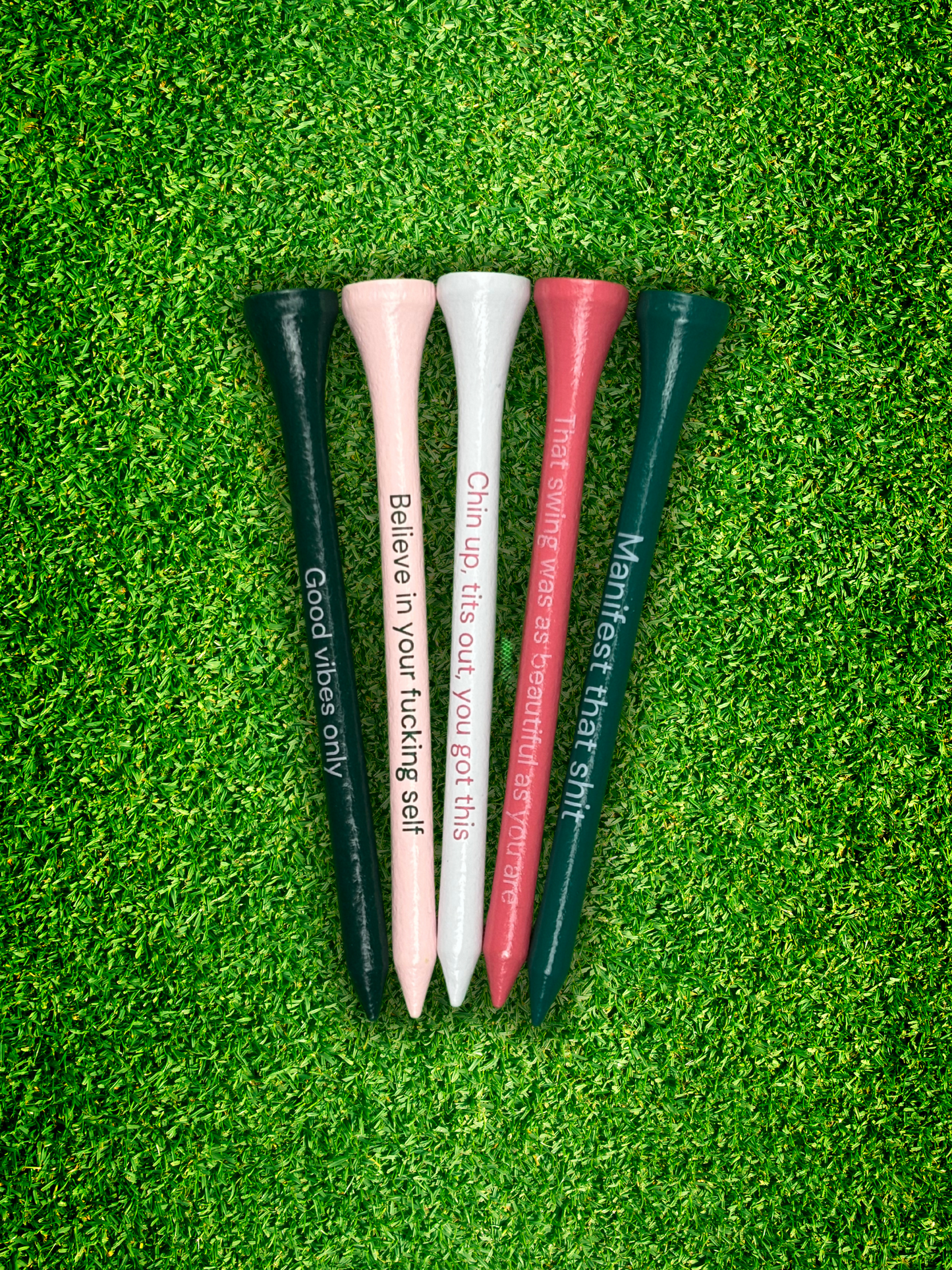 Confidence Golf Tees - 50 Pack