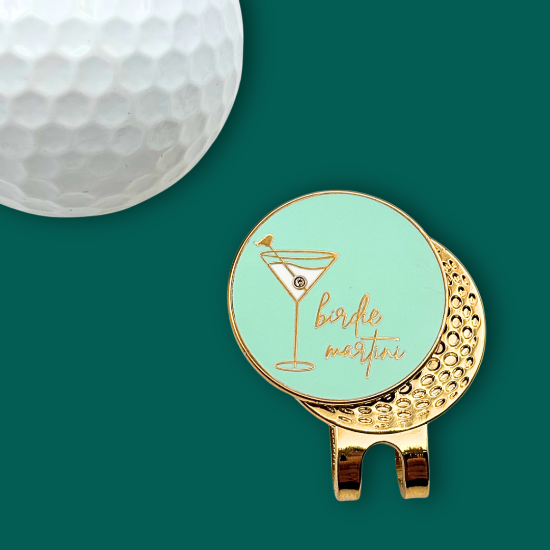Birdie Martini Ball Marker