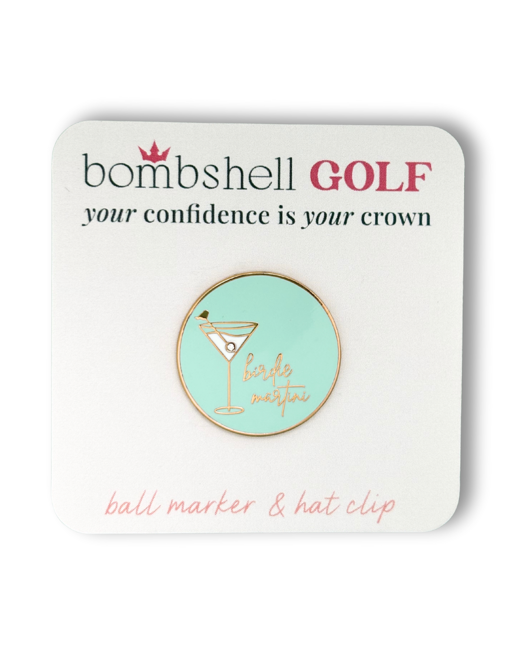 Birdie Martini Ball Marker