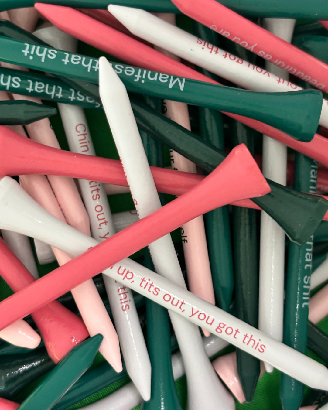 Confidence Golf Tees - 50 Pack