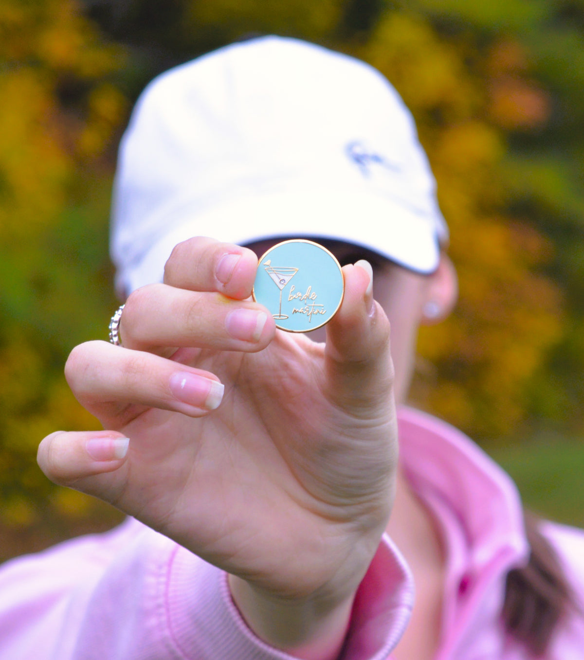 Birdie Martini Ball Marker