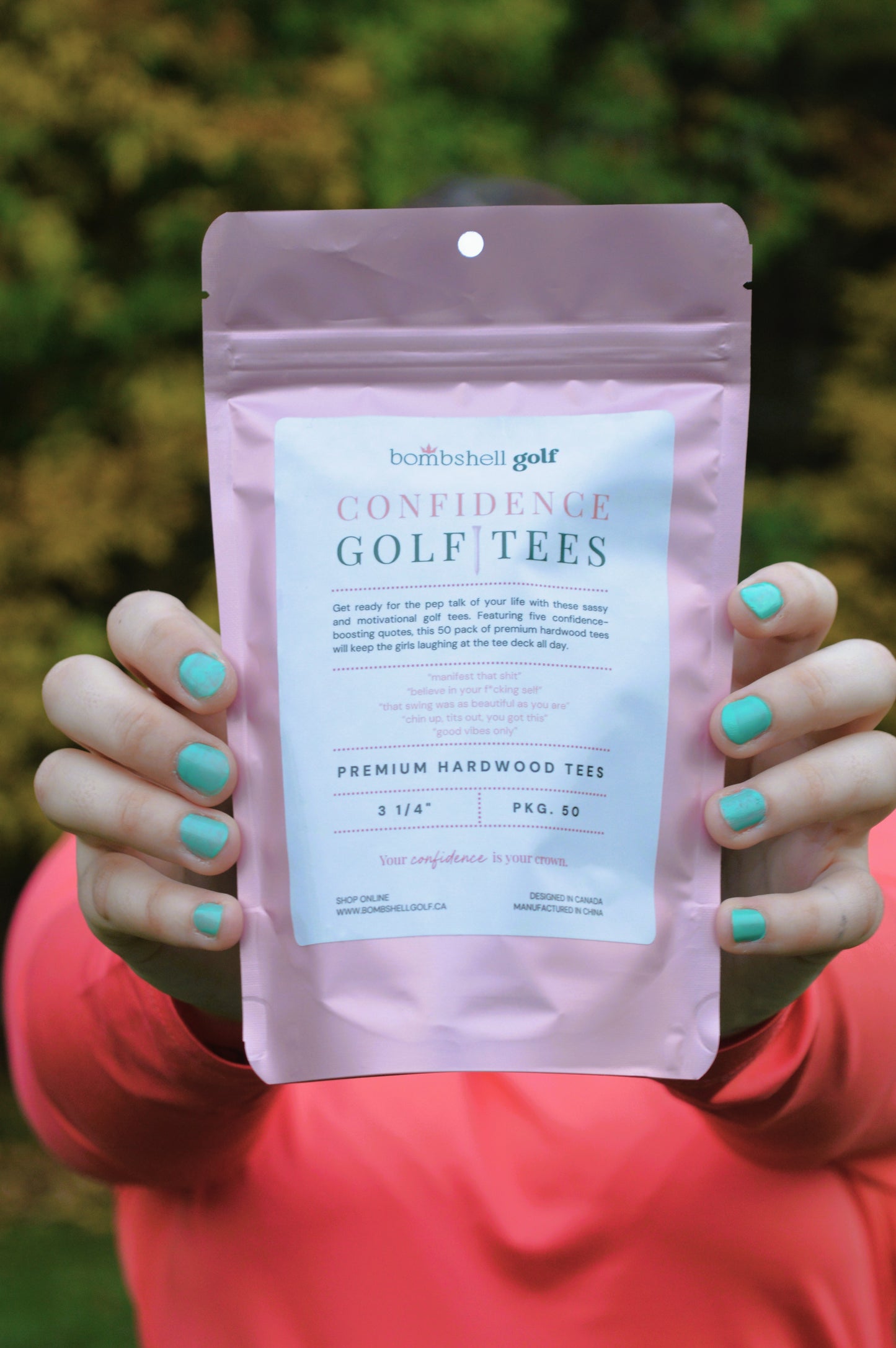 Confidence Golf Tees - 50 Pack