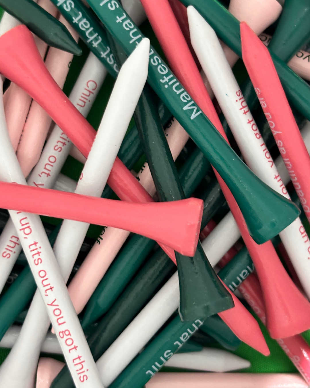 Confidence Golf Tees - 50 Pack